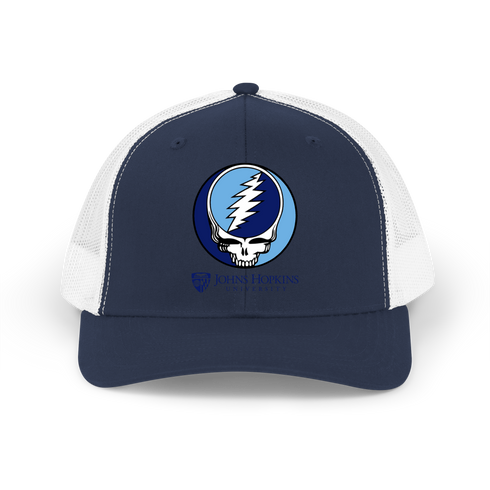 Johns Hopkins Stealie Grateful Dead Trucker Cap