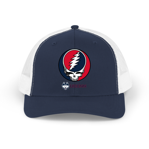 University of Connecticut Stealie Grateful Dead Trucker Cap