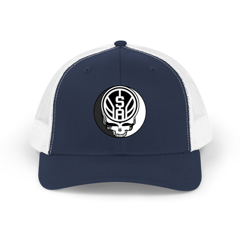 San Antonio Spurs Stealie Grateful Dead Trucker Cap