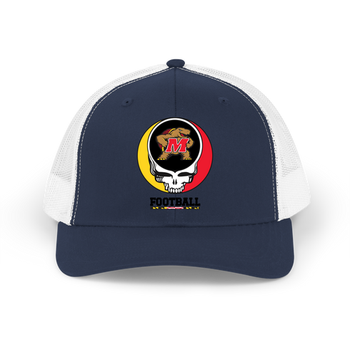 Maryland Football Stealie Grateful Dead Trucker Cap
