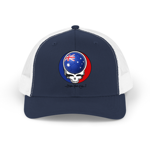 Australia FIFA World Cup Stealie Grateful Dead Trucker Cap