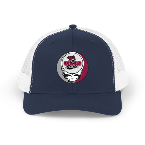 Chico State Stealie Grateful Dead Trucker Cap