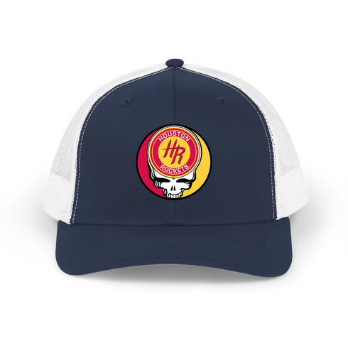 Houston Rockets Stealie Grateful Dead Trucker Cap