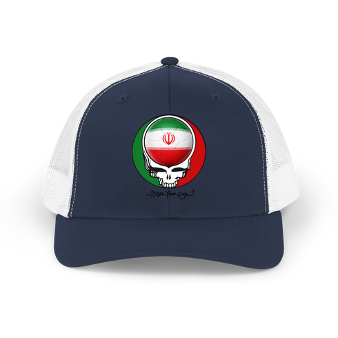 Iran FIFA World Cup Stealie Grateful Dead Trucker Cap