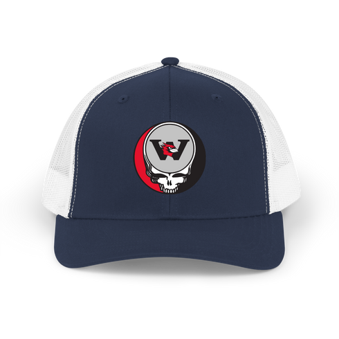 Wesleyan Stealie Grateful Dead Trucker Cap