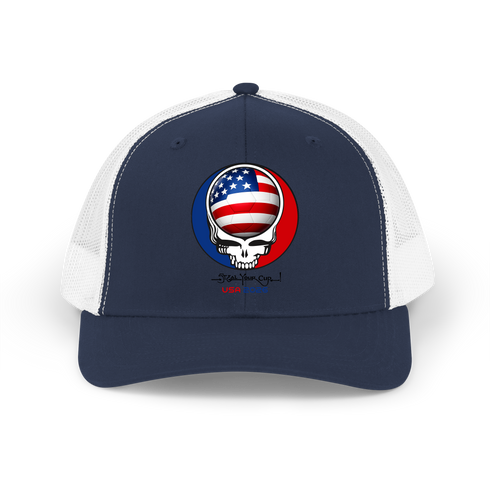 United States FIFA World Cup Stealie Grateful Dead Trucker Cap