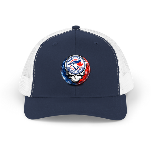 Toronto Blue Jays Crystal Stealie Stealie Grateful Dead Trucker Cap