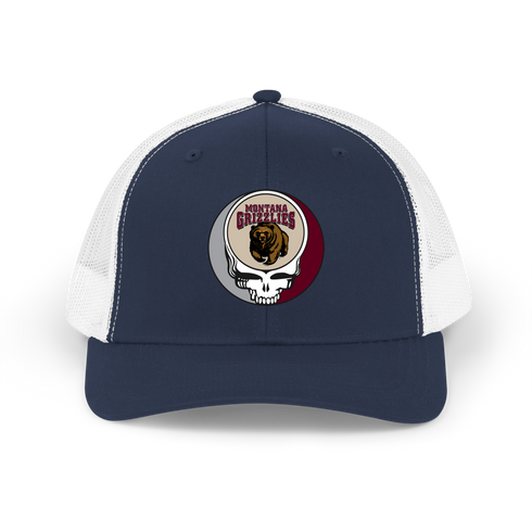 University of Montana Stealie Grateful Dead Trucker Cap