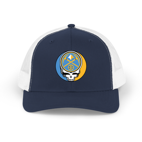 Denver Nuggets Stealie Grateful Dead Trucker Cap