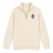 ECU Jerry - Life is dead.® - Premium Grateful Dead Quarter-Zip Pullover - Sand - 1