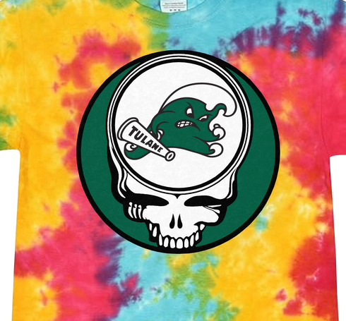 Tulane University Stealie Tie-Dye T-Shirt
