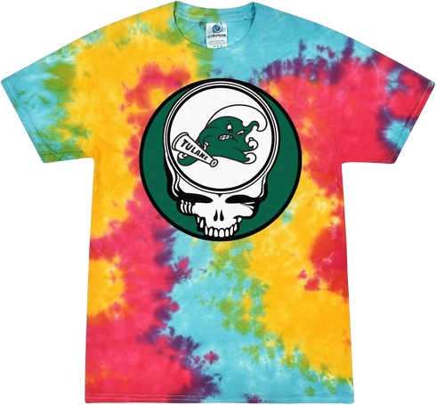 Tulane University Stealie Tie-Dye T-Shirt