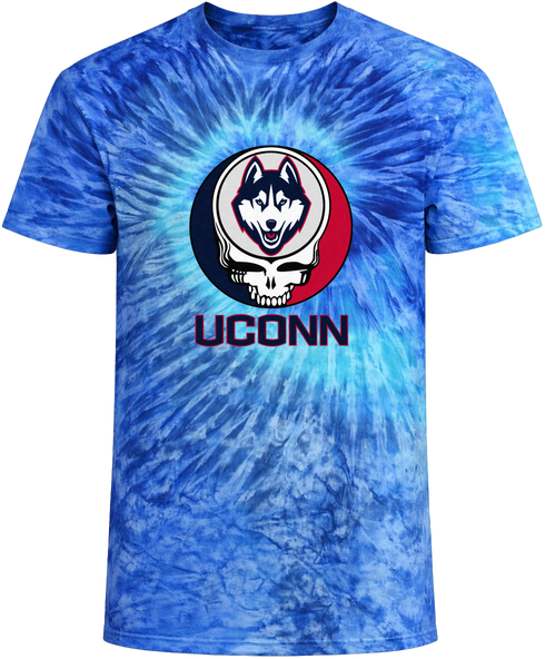 University of Connecticut Tie-Dye × Grateful Dead Tee