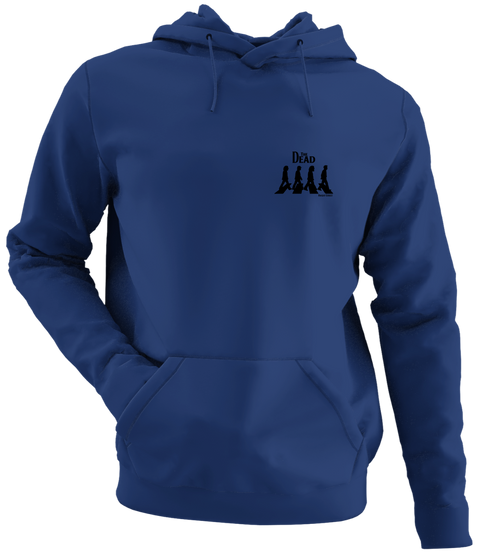 Jerry Road - Life is dead.® - Premium Grateful Dead Left Chest Hoodie - Navy - 2