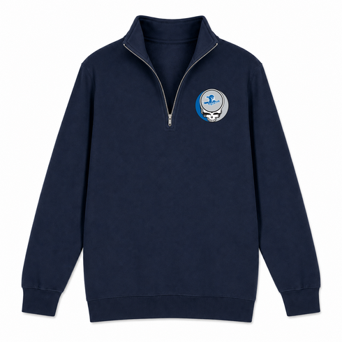 Seton Hall University - Premium Grateful Dead Quarter-Zip Pullover - Navy - 4