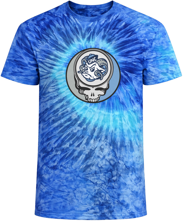 University of North Carolina Stealie Tie-Dye Grateful Dead T-Shirt