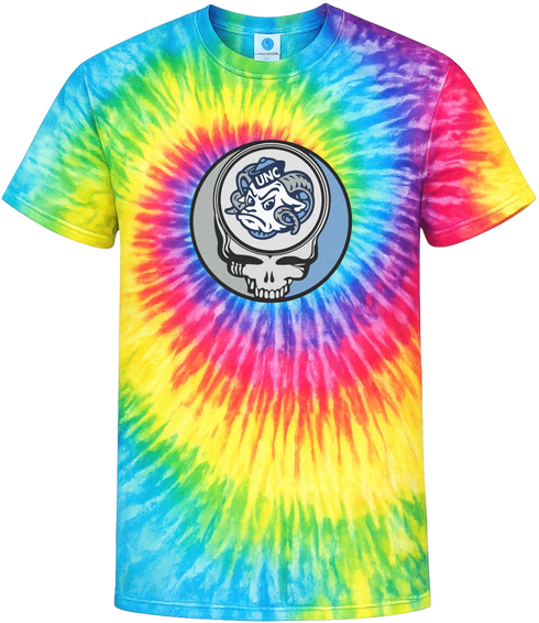 University of North Carolina Stealie Tie-Dye T-Shirt