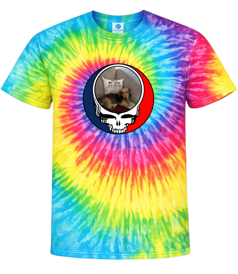 1562 - Custom Stealie Tie-Dye