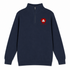 Alabama Jerry - Life is dead.® - Premium Grateful Dead Quarter-Zip Pullover - Navy - 3