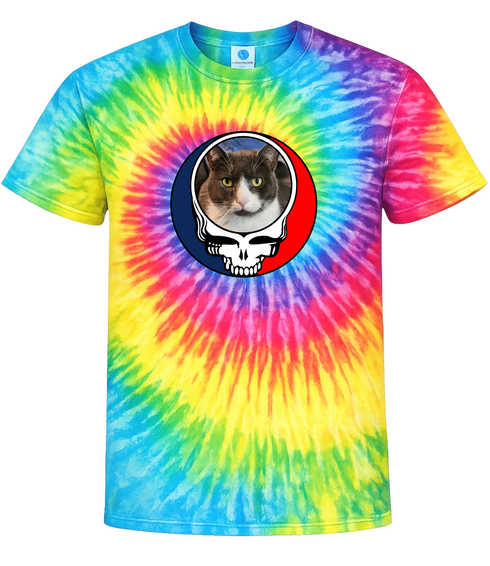 1636 - Custom Stealie Tie-Dye
