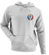 University of Kansas - Premium Grateful Dead Left Chest Hoodie - Sport Grey - 9