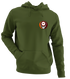 Virginia Tech - Premium Grateful Dead Left Chest Hoodie - Military Green - 7