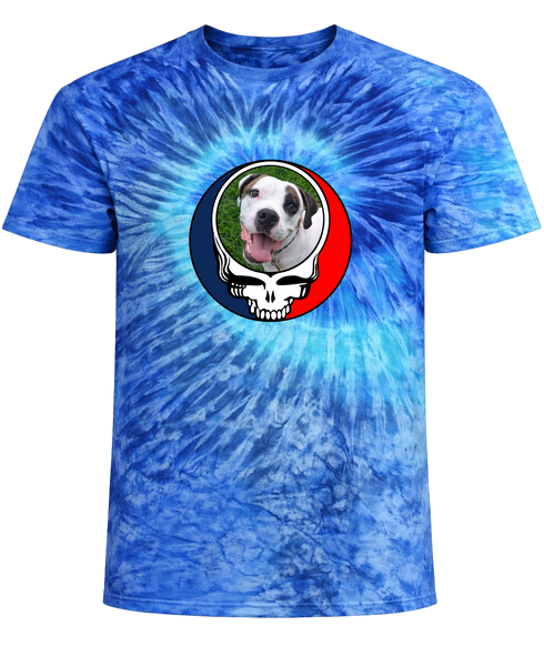 1456 - Custom Stealie Tie-Dye