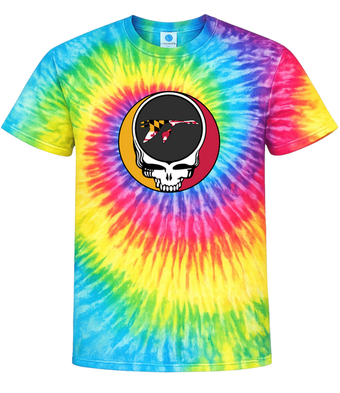 1415 - Custom Stealie Tie-Dye