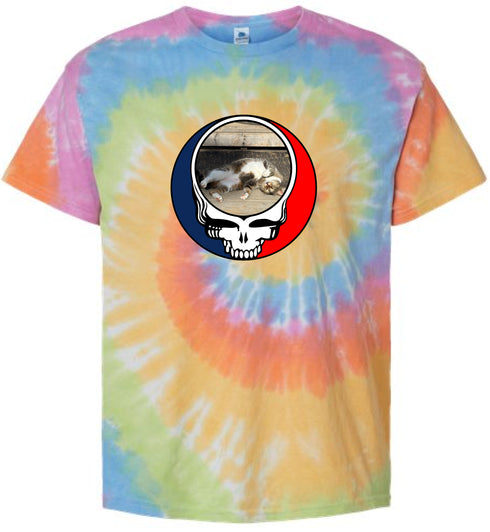 1661 - Custom Stealie Tie-Dye