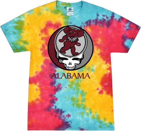 University of Alabama Dancing Cecil Stealie Tie-Dye T-Shirt