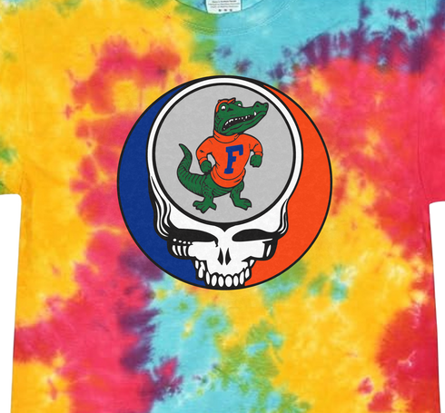 University of Florida Stealie Tie-Dye T-Shirt