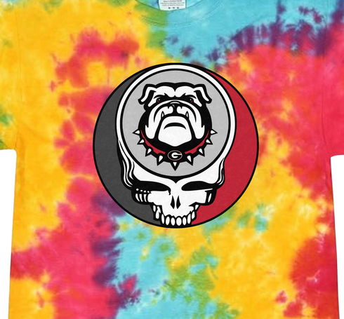 University of Georgia Stealie Tie-Dye T-Shirt