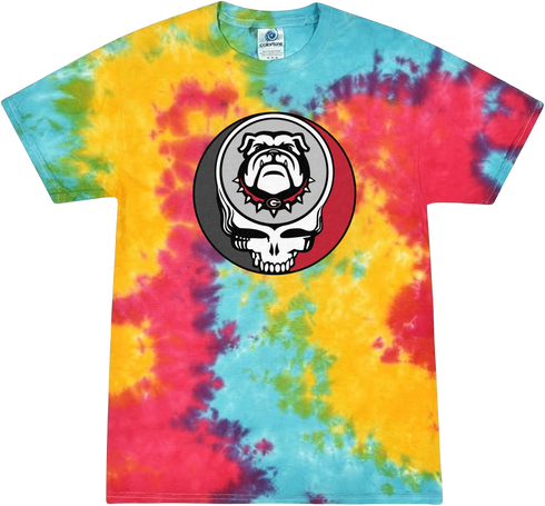 University of Georgia Stealie Tie-Dye T-Shirt