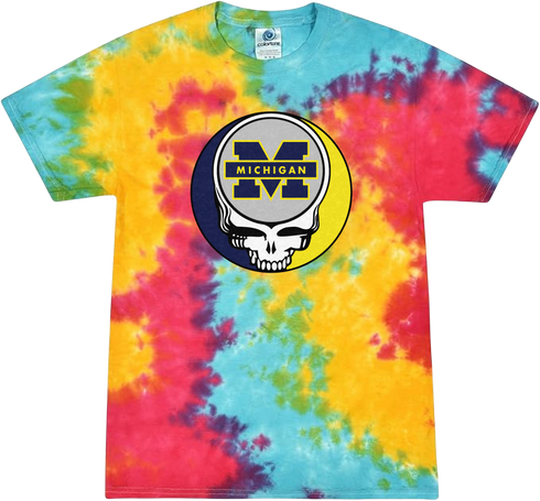 University of Michigan Stealie Tie-Dye T-Shirt