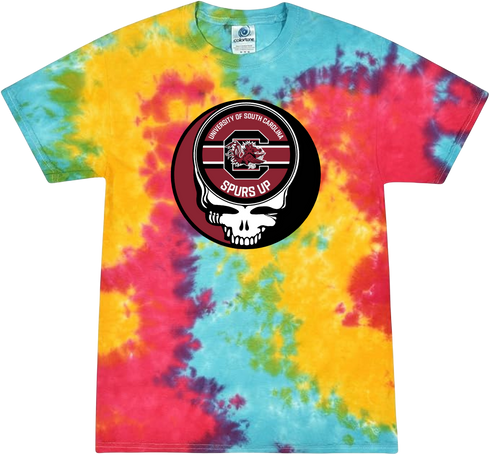 University of South Carolina Stealie Tie-Dye T-Shirt