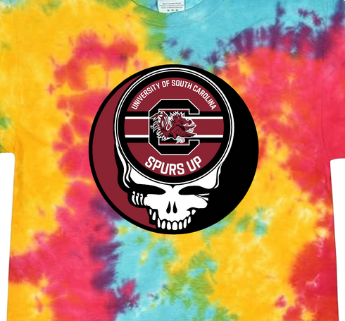University of South Carolina Stealie Tie-Dye T-Shirt