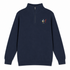 Jerry and His Friends - Life is dead.® - Premium Grateful Dead Quarter-Zip Pullover - Navy - 4