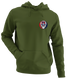 New England Football - Premium Grateful Dead Left Chest Hoodie - Military Green - 7