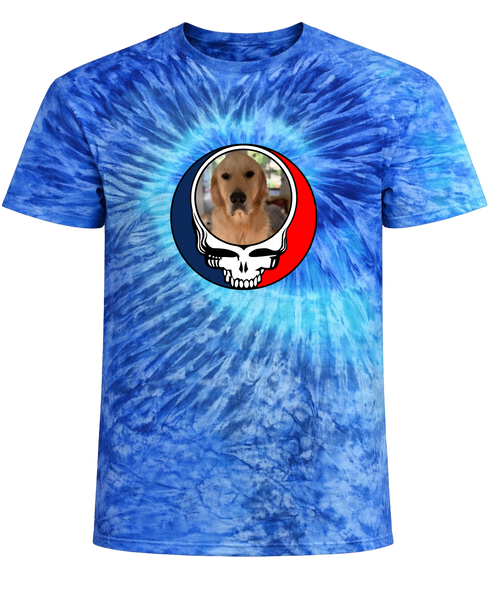 1633 - Custom Stealie Tie-Dye