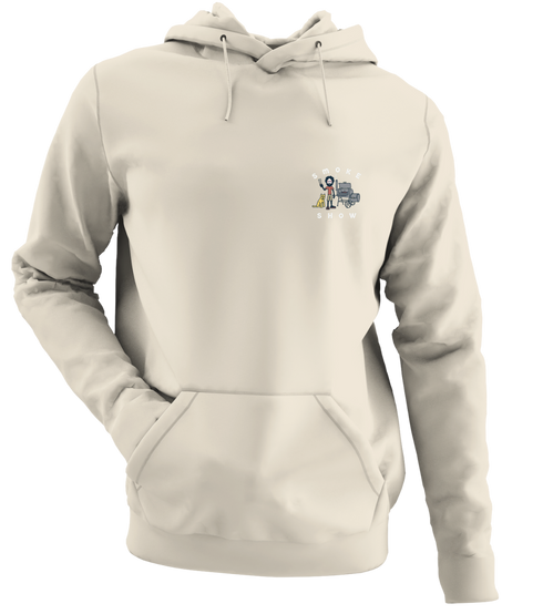 Smoke Show - Life is dead.® - Premium Grateful Dead Left Chest Hoodie - Sand - 3