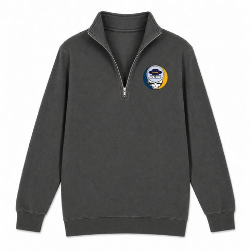 UC Santa Barbara - Premium Grateful Dead Quarter-Zip Pullover - Charcoal - 6