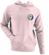University of New Haven - Premium Grateful Dead Left Chest Hoodie - Light Pink - 4