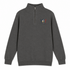 Jerry and His Friends - Life is dead.® - Premium Grateful Dead Quarter-Zip Pullover - Charcoal - 5