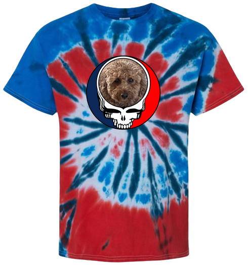 1498 - Custom Stealie Tie-Dye