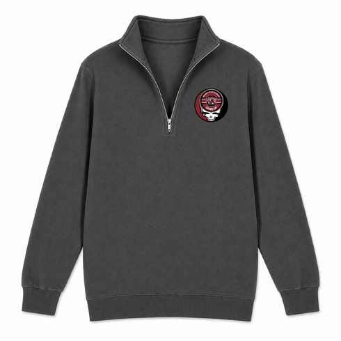 University of South Carolina - Premium Grateful Dead Quarter-Zip Pullover - Charcoal - 6