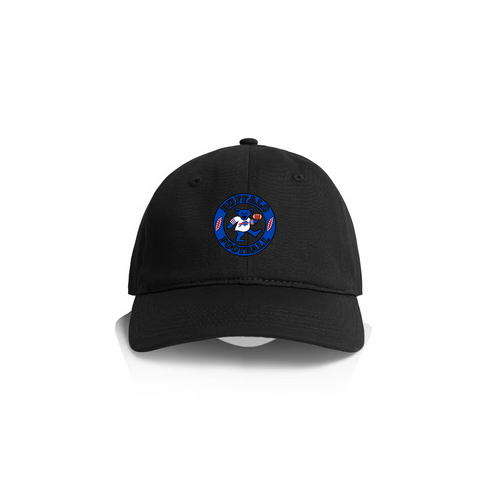 Buffalo Football Dancing Bear Stealie Dad Hat - Black