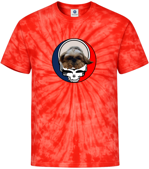 1622 - Custom Stealie Tie-Dye