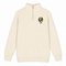 Notre Dame University - Irish - Premium Grateful Dead Quarter-Zip Pullover - Sand - 1