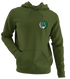 University of Hawaii - Premium Grateful Dead Left Chest Hoodie - Military Green