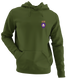ECU Jerry - Life is dead.® - Premium Grateful Dead Left Chest Hoodie - Military Green